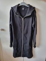 Zwarte COOLCAT Hoodie lang Maat S, Kleding | Dames, Truien en Vesten, Zwart, Ophalen of Verzenden, Zo goed als nieuw, Maat 36 (S)