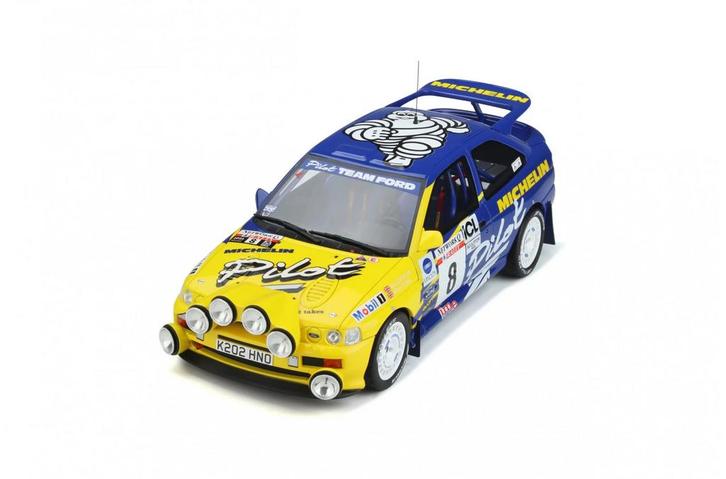 Ot994 ford escort rs cosworth PILOT Ottomobile VAVB nieuw, Hobby en Vrije tijd, Modelauto's | 1:18, Nieuw, Auto, OttOMobile, Ophalen of Verzenden