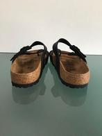 GRATIS VERZENDEN | BIRKENSTOCK Nieuwe zwarte slippers 39, Slippers, Verzenden, Zwart, Nieuw
