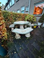 Gratis betonnen tuinset, Tuin en Terras, Ophalen, Gebruikt, Vierkant, Overige materialen