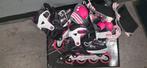 SFR Pulsar RS480 Pink Skeeler maat 12 - 2 30.5 tot 34, Sport en Fitness, Skeelers, Ophalen, Zo goed als nieuw, Inline skates 4 wielen