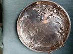Jugendstil verzilverde schaal, Ophalen of Verzenden