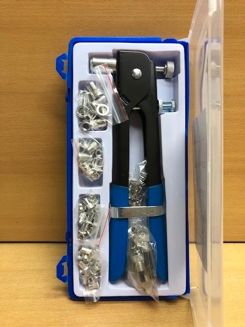 Blindklinkmoertangset 86 dlg., Hobby en Vrije tijd, Knutselen, Nieuw, Gereedschap of Toebehoren, Ophalen of Verzenden