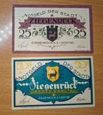 Duits Notgeld Ziegenrück Noodgeld, Ophalen of Verzenden, Duitsland