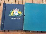 DAVO Album mooie verzameling Australië tot 1986 goed gevuld, Verzenden, Gestempeld