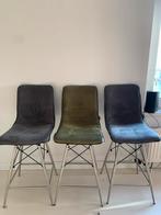 Xooon barkrukken - set van 3, draaibaar, Huis en Inrichting, Barkrukken, Ophalen, Draaibaar, Gebruikt, 90 cm of meer