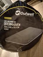 Slaapmat Outwell dreamhaven double 10 cm, Ophalen, Zo goed als nieuw, 2-persoons