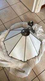 Vintage Tiffany Hanglamp Lakro Amstelveen, Ophalen, Gebruikt, Glas, Minder dan 50 cm