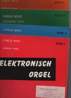 Carlo West leerboek voor elektronisch Orgel 11 delen, Orgel, Gebruikt, Les of Cursus, Ophalen of Verzenden