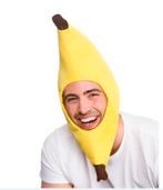 Nieuwe Bananen muts carnaval act, Ophalen of Verzenden, Jongen of Meisje