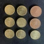 Euromunten (10 cent Duitsland 2002 + 5 cent Frankrijk 1999), Postzegels en Munten, Munten | Europa | Euromunten, Verzenden, Duitsland