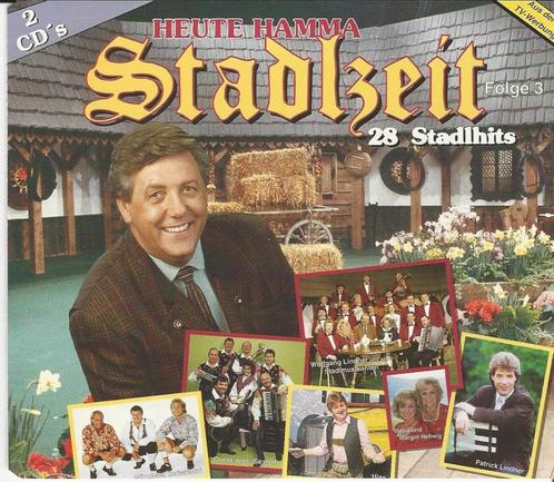 Heute Hamma Stadlzeit - 28 Stadlhits - Folge 3 = 2cd = 2,99, Cd's en Dvd's, Cd's | Schlagers, Zo goed als nieuw, Ophalen of Verzenden