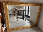 Grote Gouden Spiegel - 113x143 cm, Ophalen, Gebruikt, 100 tot 150 cm, 100 tot 125 cm