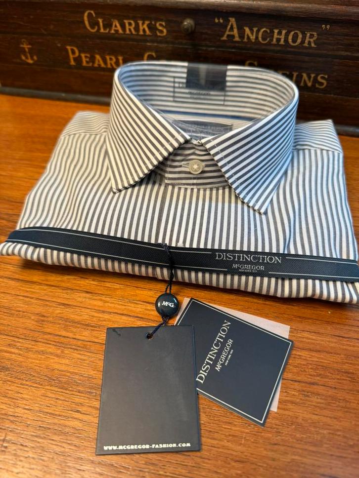 Mc Gregor overhemd maat 41 NIEUW, Kleding | Heren, Overhemden, Nieuw, Halswijdte 41/42 (L), Wit, Ophalen of Verzenden
