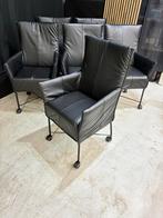 6 Montis Chaplin stoelen - Nieuwstaat!, Huis en Inrichting, Stoelen, Ophalen, ., Zwart, Nieuw