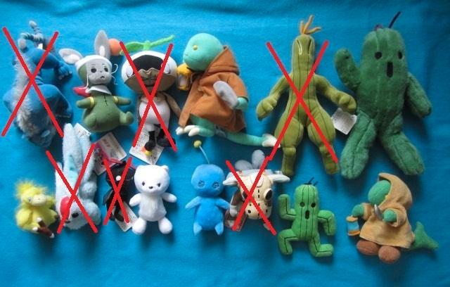 Final Fantasy Moogle, Cactuar, Tonberry, Bomb, Verzamelen, Speelgoed, Ophalen of Verzenden
