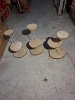 Houten etagères, Huis en Inrichting, Woonaccessoires | Etagères, Ophalen of Verzenden, Gebruikt