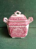 Mason's ironstone Vista Rood servies tea caddy, Ophalen of Verzenden
