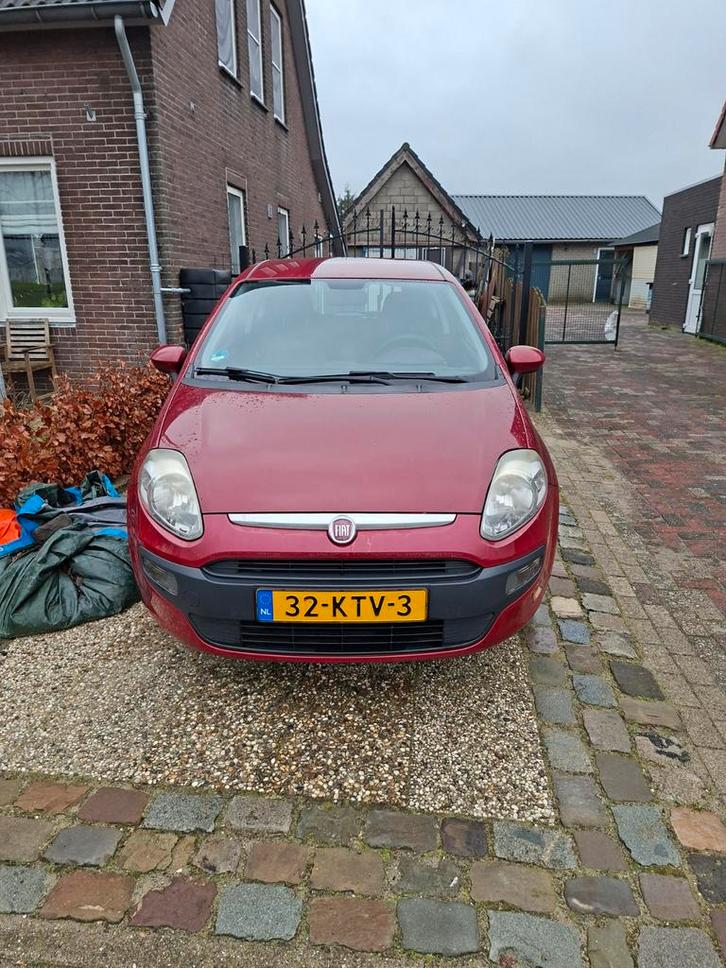 Fiat Punto 1.4 3DR 2010 Rood, Auto's, Fiat, Particulier, Punto, ABS, Airbags, Airconditioning, Centrale vergrendeling, Cruise Control