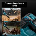 40V Bladblazer + 4x 6.0Ah accu. Makita 18v accu past ook., Seesii, Nieuw, Ophalen of Verzenden, Accu