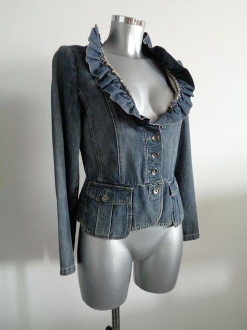 La Ligna exclusief jasje, maat 36 Nieuw, jeans en suède, Kleding | Dames, Jasjes, Kostuums en Pakken, Nieuw, Jasje, Maat 36 (S)