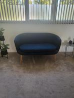 2-zitsbank GISTRUP donkerblauwe stof van jysk, Ophalen, Gebruikt, Tweepersoons, 75 tot 100 cm