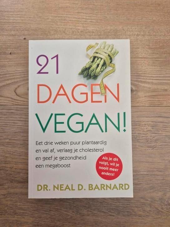 21 dagen vegan!
Dr. Neal D. Barnard, Boeken, Gezondheid, Dieet en Voeding, Zo goed als nieuw, Dieet en Voeding, Ophalen of Verzenden