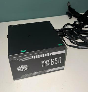 Cooler Master 650W voeding – 80+ certificering beschikbaar voor biedingen