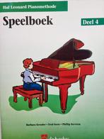 Hal Leonard Speelboek 4 + Speelboek Meespeel CD - Nieuwstaat, Muziek en Instrumenten, Bladmuziek, Les of Cursus, Nieuw, Ophalen of Verzenden