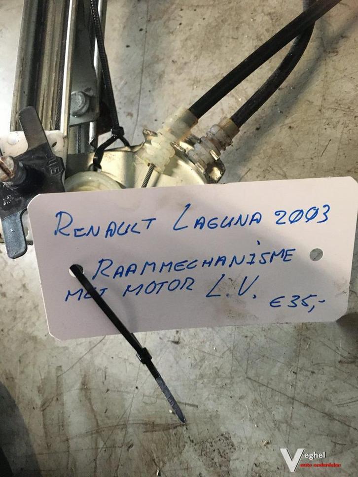 Renault Laguna 2003 Elektr raammechanisme Linksvoor, Auto-onderdelen, Ruiten en Toebehoren, Gebruikt, Ophalen of Verzenden
