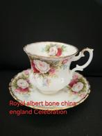 Royal albert bone china england Celebration kop &schotel €15, Ophalen of Verzenden