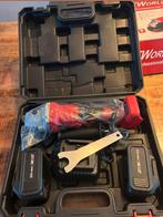 Nieuwe haakse slijper 125mm met 2 accu's, Ophalen of Verzenden