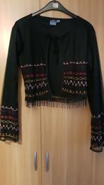 Zwart jasje mt L, Kleding | Dames, Jasjes, Kostuums en Pakken, Verzenden, Zwart, Maat 42/44 (L), Zo goed als nieuw