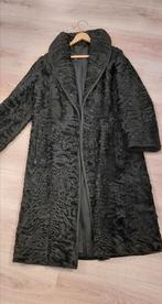 Vintage Astrakan bontjas, Ophalen of Verzenden, Gedragen, Zwart