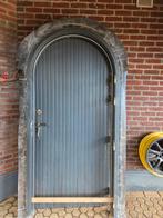 Prachtge hardhouten tuindeur incl  kozijn., Tuin en Terras, Tuinpoorten, Ophalen, Zo goed als nieuw, Draaipoort, 150 tot 200 cm