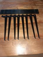 plankdragers en rails, Doe-het-zelf en Verbouw, IJzerwaren en Bevestigingsmiddelen, Ophalen, Zo goed als nieuw, Minder dan 50 mm