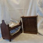 Poppenkast met Stapelbed., Antiek en Kunst, Ophalen of Verzenden