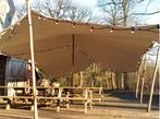 Stretchtent 7,5x10 te koop, 1x opgezet, Tuin en Terras, Partytenten, Ophalen, Opvouwbaar, Partytent, 6 meter of meer