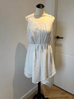 ZGAN mouwloos H&M jurk ceintuur maat L 40 S M one size kant, Kleding | Dames, Maat 38/40 (M), H&M, Wit, Ophalen of Verzenden
