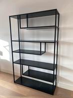 Zwarte open decoratiekast, Huis en Inrichting, Kasten | Stellingkasten, Ophalen, Zo goed als nieuw
