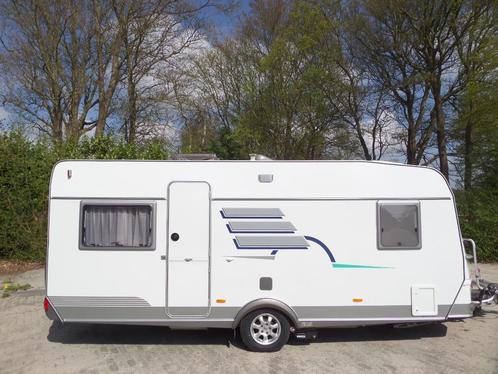 Hymer Eriba Nova 545B met Mover en Voortent, Caravans en Kamperen, Caravans, Particulier, tot en met 4, Rondzit, Hymer, Vast bed