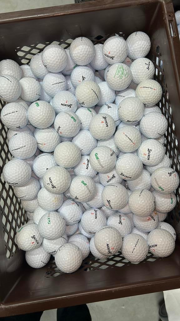 50 Stuks Srixon Trispeed Golfballen AAAA, Ophalen of Verzenden, Zo goed als nieuw, Bal(len)