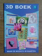3D boek nummer 1, Hobby en Vrije tijd, Kaarten | Zelf maken, Nieuw, Overige thema's, Knipvel, Ophalen of Verzenden