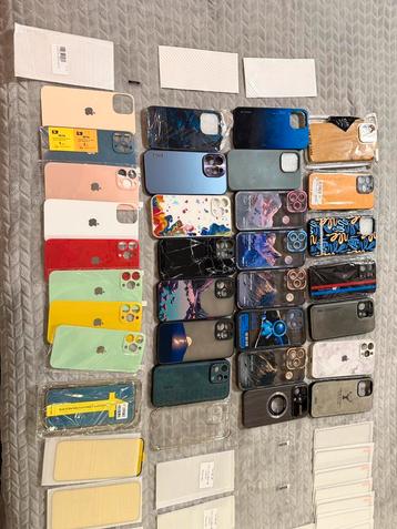Bundle iPhone Cases&Screen Protector  12 PM 13PM 14 PM 15 PM beschikbaar voor biedingen