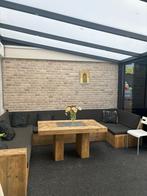 Complete steigerhout set tuin, Tuin en Terras, Bank, Gebruikt, Ophalen of Verzenden, Loungeset