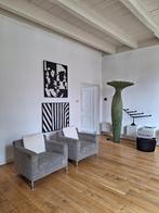 B&B Italia -  Antonio Citterio - Design fauteuil Harry (2), Huis en Inrichting, Fauteuils, Ophalen, Metaal, Gebruikt, Modern Design