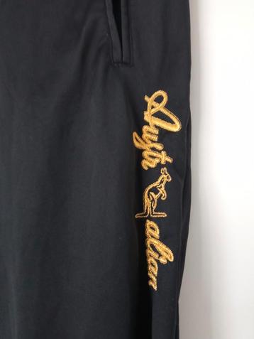 Australian broek mt 50 zwart goudenlogo nieuw nooit gedrage beschikbaar voor biedingen