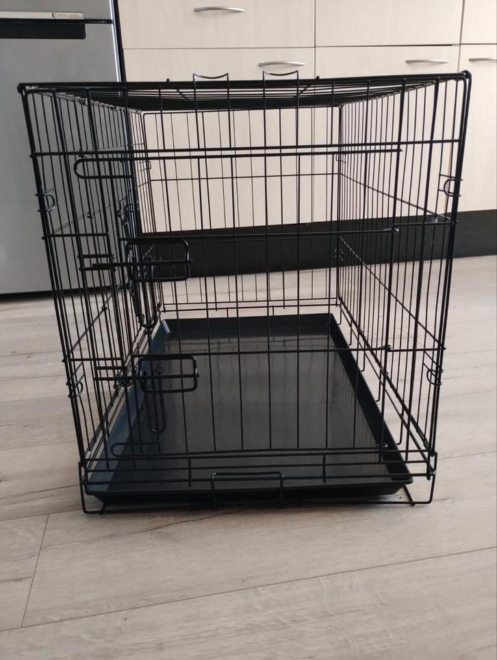 Inklapbare hondenbench te koop, Dieren en Toebehoren, Hondenbenches, Zo goed als nieuw, Ophalen