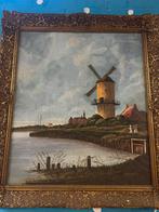 Mooi antiek schilderij, Ophalen