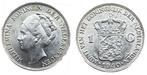 Zilveren gulden Wilhelmina 1940, Zilver, Koningin Wilhelmina, 1 gulden, Losse munt